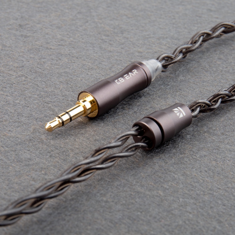 Dây Cáp Nối Tai Nghe MMCX / 2Pin 3.5mm / 2.5mm / 4.4Mm Bằng Hợp Kim Đồng 6N Graphene