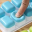 Khay đá Silicon 14 viên có nắp đậy - tiện dụng, siêu bền