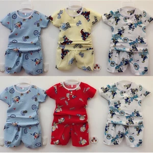 Bộ Lanh bé trai mẫu cộc tay 11-16kg, bộ cộc tay lanh mặc nhà cho bé trai