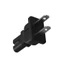 Btsg Bộ Chuyển Đổi Nguồn Dây Phích Cắm US 2 Pin 1-15P Sang IEC 320 C5 C7 Bộ Chuyển Đổi Nguồn Điện
