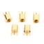 GODD MMCX Nữ Jack Kết Nối PCB Gắn Với Hàn Thẳng Mạ Vàng 3 Chân