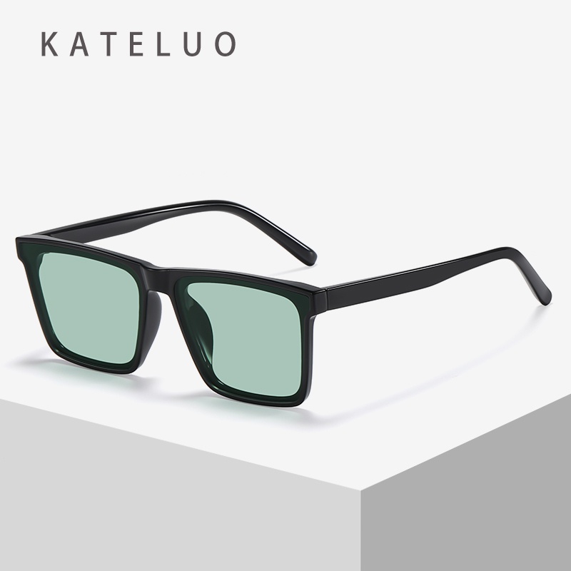 Ảnh Kính mát KATELUO TR2257 gọng vuông TR90 phong cách Hàn Quốc thời trang trẻ trung unisex 3
