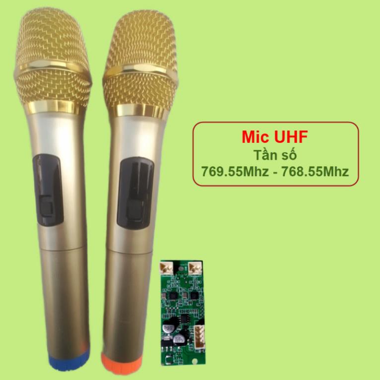 Micro loa kéo UHF tần số 768.55Mhz - 769.55Mhz | Shopee Việt Nam