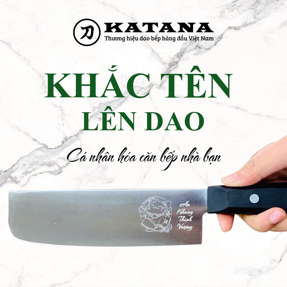 KATANA - Dịch vụ khắc tên lên dao - Cá nhân hóa căn bếp của bạn