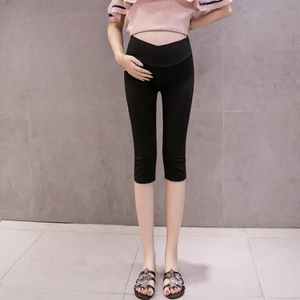 Larosa Quần Bầu Legging Juyp Thái Cao Cấp Ngố Lửng Cạp Chéo - LA21Q
