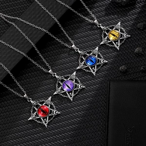 Vòng cổ Hợp Kim Mặt Hình Mắt Quỷ Phong Cách Gothic Thời Trang Cho Nam Nữ