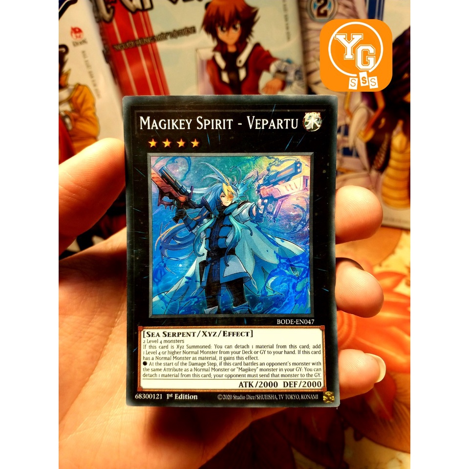 [Yugioh SSS] Thẻ bài chính hãng Magikey Spirit - Vepartu - BODE-EN047 ...