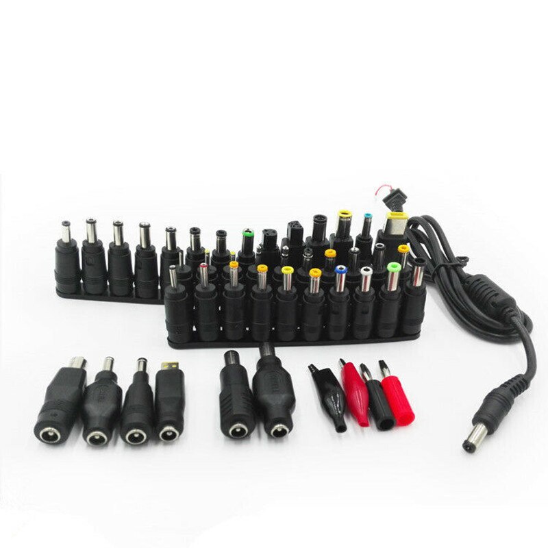 44 Cái / bộ Đa Năng DC Sạc Nguồn Cung Cấp Adapter Cắm Sạc Đầu Kết Nối Cho PC Laptop Notebook Công Cụ Sửa Chữa