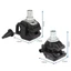 Đầu nối xuyên lỗ cách nhiệt AMLU, Kẹp cáp không chân, T Shape 63A / 75A Thiết bị phân nhánh cáp ren không thể phá vỡ
