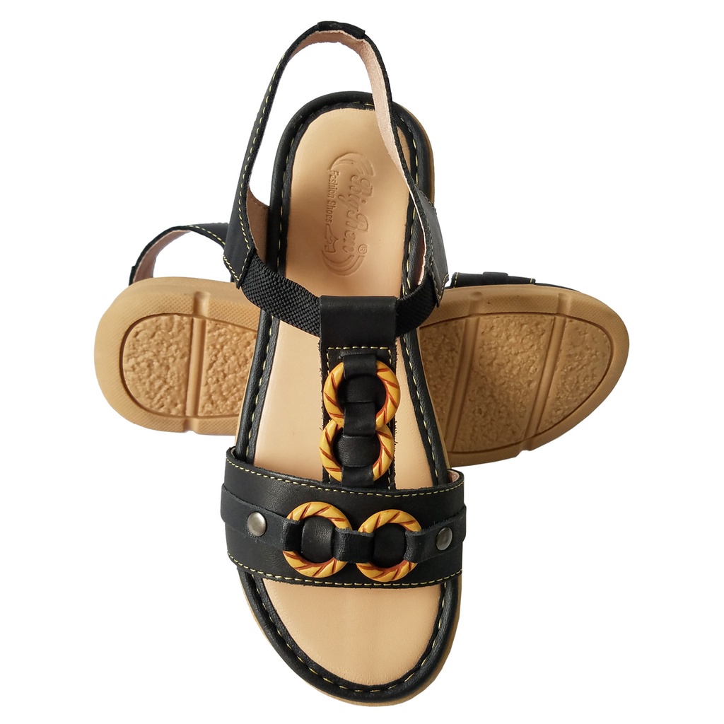 Giày Sandal Nữ Da Bò BIGGBEN HKD012