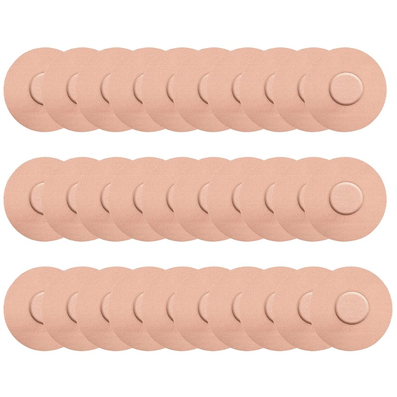 Redbaiaa1 Cảm Biến Bao Gồm Libre Patch Miếng Dán Dính Chống Thấm Nước Thể Thao Chống Trơn Trượt Chống Rơi Miếng Dán Thoáng Khí Overpatch-