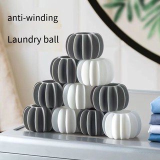 5 Quả bóng giặt bằng silicon chống rối cho thú cưng, Dụng cụ làm sạch máy giặt có thể tái sử dụng với thiết kế bánh xe nước để bảo vệ quần áo (2 màu)
