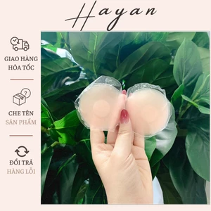 Miếng dán ngực Silicon lót ngực siêu mềm mại tái sử dụng nhiều lần HT010