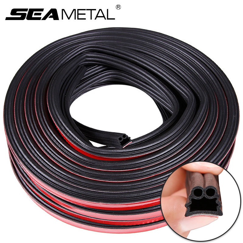 Dải dán niêm phong cửa xe hơi SEAMETAL hai lớp bằng cao su cách âm tiện dụng