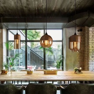 Aimi Thiết Kế Nhật Bản Gỗ Mặt Dây Chuyền Ánh Sáng Nhà Bếp Đèn Trần Khu Vực Ăn Đèn Chùm Thanh Counter Bóng Thủy Tinh Đèn Giọt