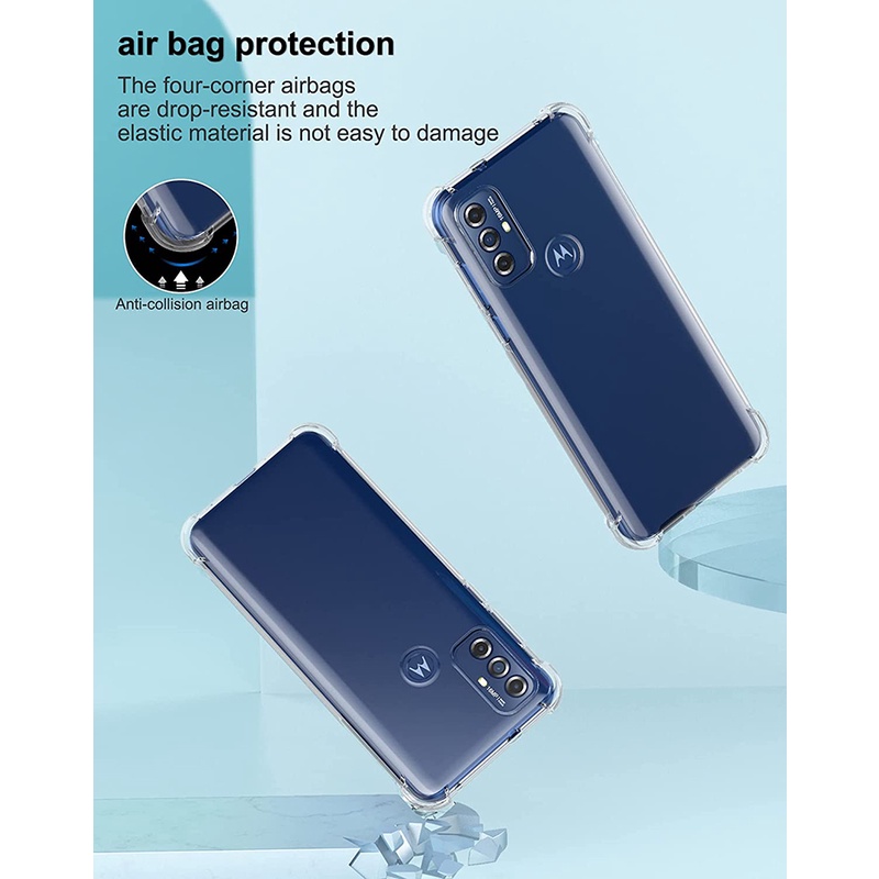 Ốp Điện Thoại TPU Gel Mềm Trong Suốt Chống Sốc Cho Motorola Moto G Play 2023 G Stylus 5G 2022 G Power 2021 G