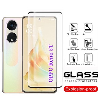 Oppo Reno 14F 5G 3D Kính Cường Lực Cong Cho Oppo Reno 14 13 14Pro 13F Reno13 Reno14 8T 8Z 8 Reno8Z Reno8 Reno8T 4G 5G Bảo Vệ Toàn Diện Kính HD Bảo Vệ Màn Hình Phim Trước