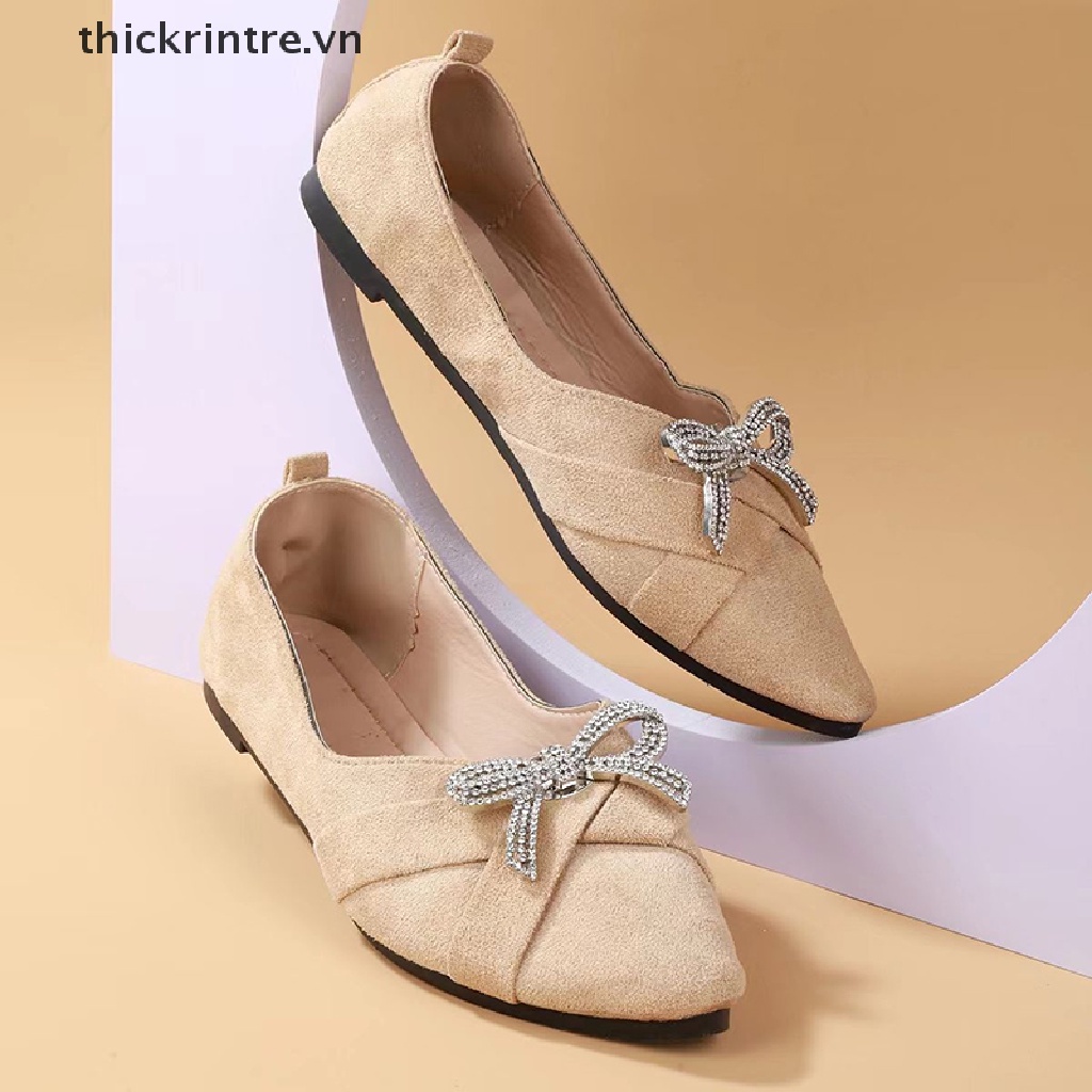 1 Phụ Kiện Trang Trí Giày Cao Gót Đính Đá Lấp Lánh Thời Trang
