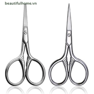 1 Kéo Cắt Tỉa Lông Mày / Lông Mi / Mũi Bằng Thép Không Gỉ