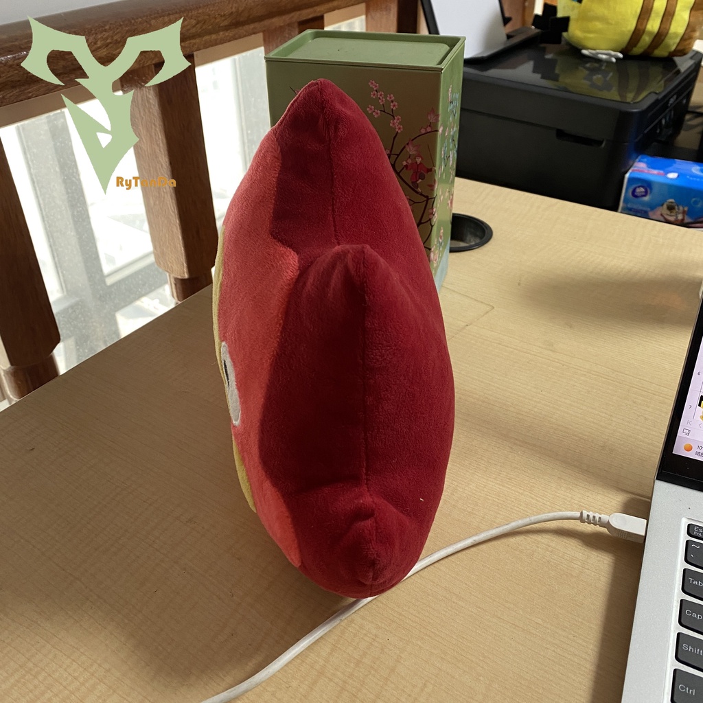 Rytanda Calcifer Plush Toys Duolingo Búp bê nhồi bông Flame Demon Gối Trang trí nội thất Đồ chơi trẻ em Quà tặng sinh nhật Ngày Valentine