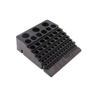 Charmantcc1 Hộp lưu trữ mũi khoan đen cho gia đình Bộ dụng cụ sử dụng chế biến gỗ DIY có thể giặt được Ổn định