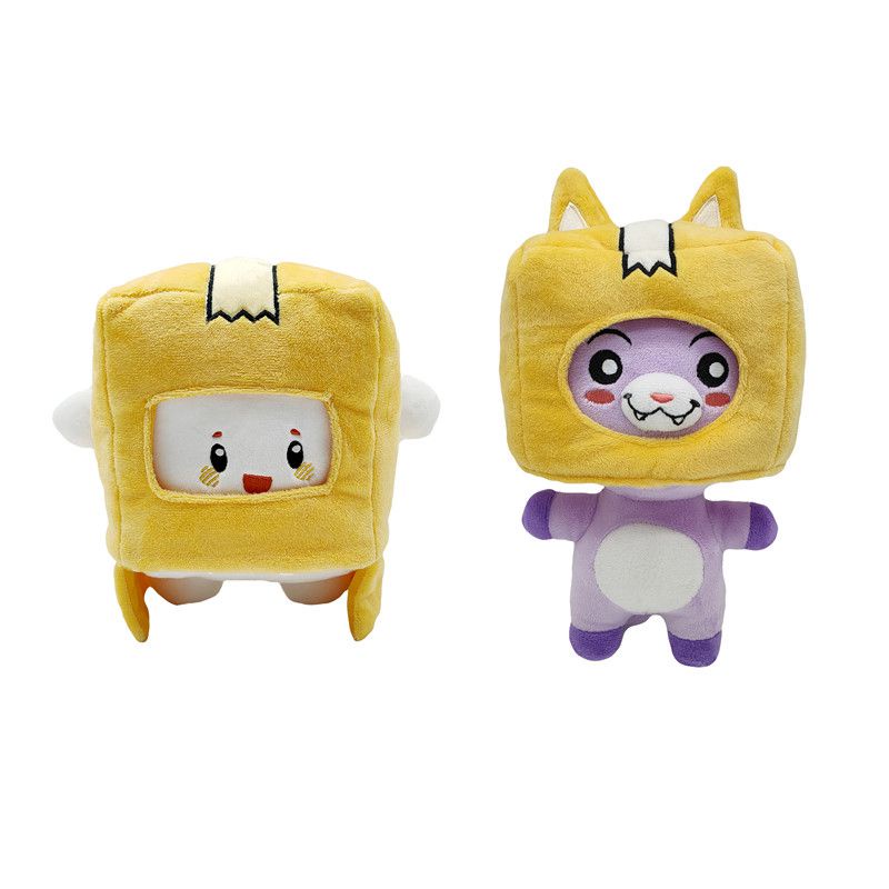 Foxy Lankybox Boxy Rocky Sang Trọng Đồ Chơi Nhồi Bông Mềm Trẻ Em Trò Chơi Hình Búp Bê