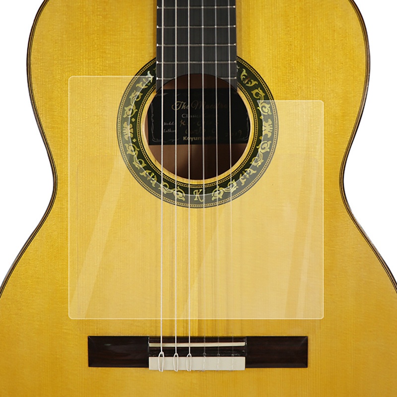 Tấm bảo vệ cổ điển dân gian trong suốt Pickguard chống trầy xước cho các bộ phận đàn guitar Flamenco
