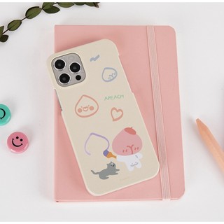 Kakao Friends - Spring edition pastel color hard case compatible for iphone 14 13 12 11 s23 s22 ultra plus