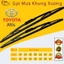 Cần gạt mưa khung xương, chổi gạt mưa xe Toyota Altis , gạt kính xe oto, thanh gạt nước mưa