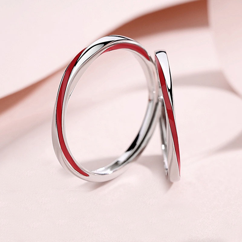 Nhẫn Bạc S925 Thiết Kế Đơn Giản Cho Cặp Đôi