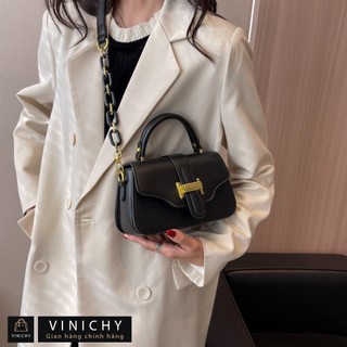 Túi xách nữ đeo chéo, đeo vai VINICHY, da đẹp size 21cm HA307