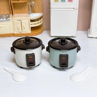 [Vận chuyển nhanh] Nồi cơm điện Mini HOMELYHUB Búp bê xuất sắc Đồ ăn sân khấu Nhà búp bê