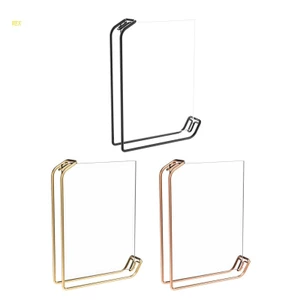 Khung Ảnh Acrylic Khổ A4 6 Inch Màu Đồng Phong Cách Vintage Độc Đáo Trang Trí Nhà Cửa