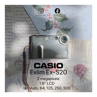 Máy Ảnh Casio Exilim EX-S20