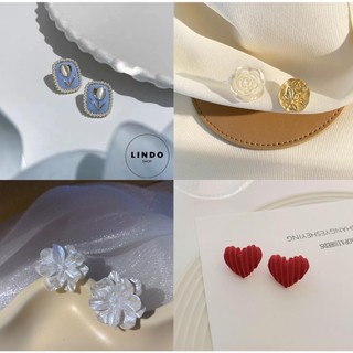 Bông tai Vintage LINDO, Khuyên tai vintage thích hợp đi chơi, du lịch, dự tiệc, lễ, tết