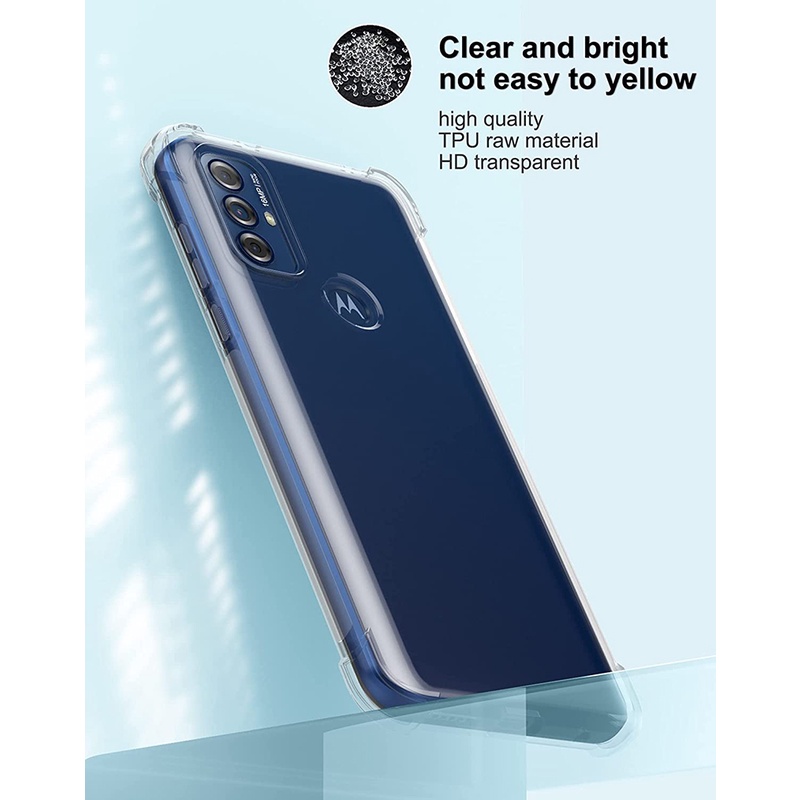 Ốp Điện Thoại TPU Gel Mềm Trong Suốt Chống Sốc Cho Motorola Moto G Play 2023 G Stylus 5G 2022 G Power 2021 G