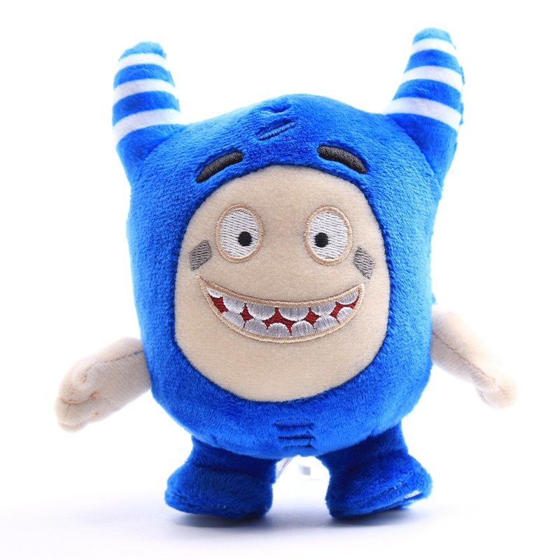 Gấu bông Oddbods Pogo Zee Jeff Fuse Slick 18cm / 30cm mềm mại dễ thương dành cho bé