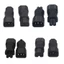 BTM Di Động Nam Sang Nữ C14 Sang C13 Adapter C14 Sang C15 C14 Sang C5 C14 Sang C7 Cáp Nguồn Chuyển Cắm ABS-mad