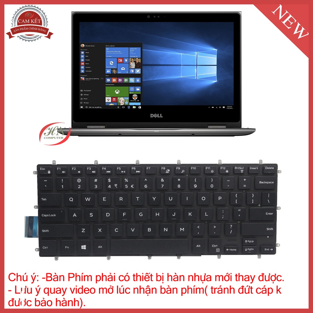 Bàn Phím Dell Inspiron 13 5379 2-in-1 | Shopee Việt Nam