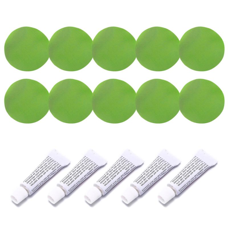 YOI 5 Bộ Dụng Cụ Sửa Chữa Thuyền Bơm Hơi Chuyên Nghiệp Chất Liệu PVC Miếng Dán Keo Dán Cho Giường Nước Sofa Air Matteress Sw
