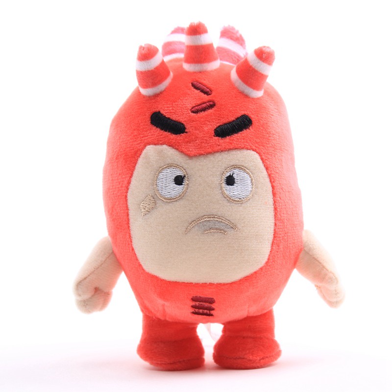 Gấu bông Oddbods Pogo Zee Jeff Fuse Slick 18cm / 30cm mềm mại dễ thương dành cho bé