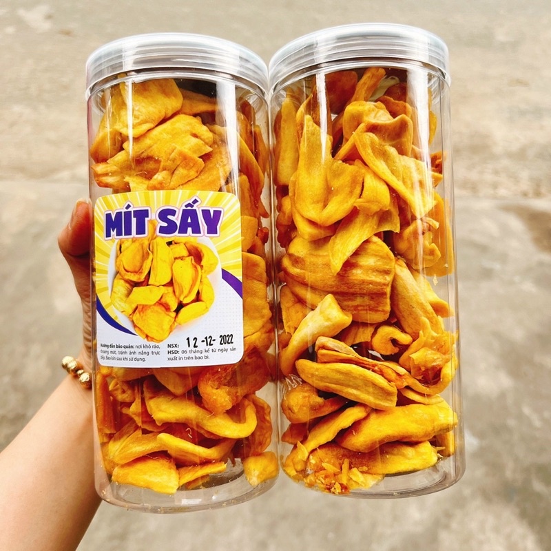Mít Sấy Xuất Khẩu Loại 1 Cao Cấp lon 180GR