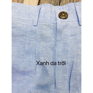 Quần short LINEN TƯNG Nhiều màu - Fullsize. Ảnh thật. HỎA TỐC. JUNE LINEN Q02,Q04