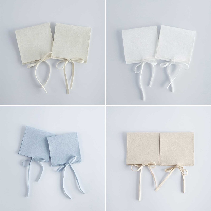 Kikin Trang Sức Tổ Chức Túi Microfiber Trang Sức Bao Bì Túi Bảo Quản Nhẫn