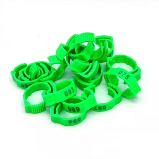 100 / 50 Chiếc Có Thể Điều Chỉnh Chân Gà Vòng Chân Gia Cầm Đường Kính Trong 2 Mm Đến 2.4cm Vòng Chân Có Thể Thu Vào 6 Màu