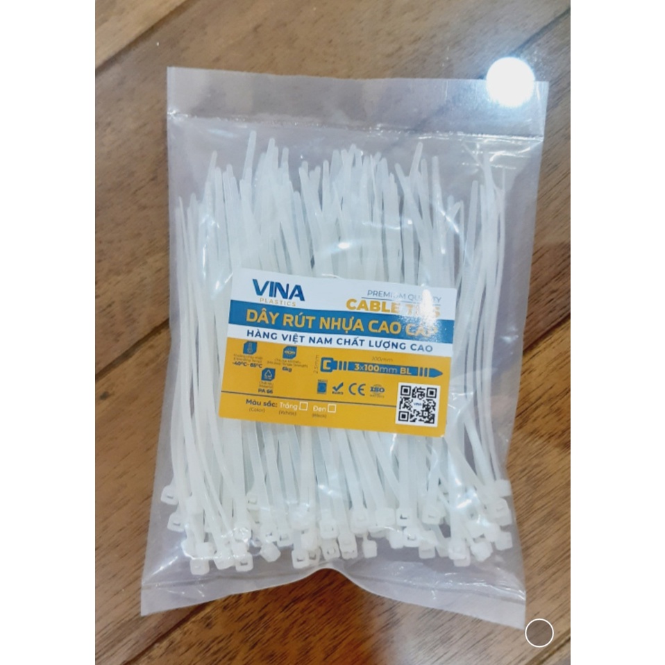 Dây rút nhựa 1 tấc -100 sợi | Shopee Việt Nam