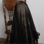 KIN Halloween Veil Có Lược Lolit Mũ Đội Đầu Ren Đen Veil Lolit Mũ Lolit Băng Đô Quấn Tóc Lolit Đầu Cros Băng Đô