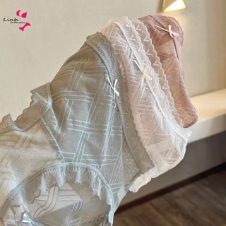 Quần lót nữ voan tuyết sọc chéo tiểu thư 277A9 Phương Linh Underwear