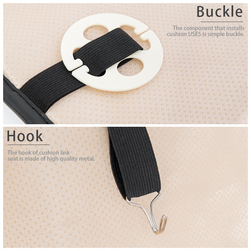 Vỏ bọc ghế ngồi xe hơi SEAMETAL bằng da PU thông dụng cho hầu hết các bé