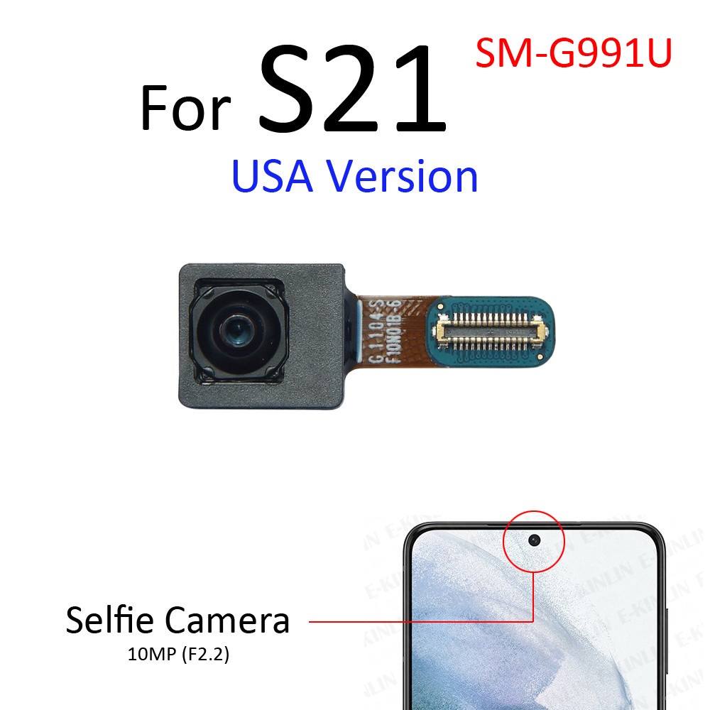 Mặt Trước Selfie Camera Flex Cable Cho Samsung Galaxy S21 Plus FE Ultra G998 G996 G991 G990 Thay Thế Các Bộ Phận